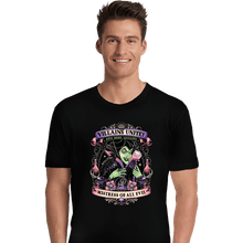 Load image into Gallery viewer, Daily_Deal_Shirts Premium Shirts, Unisex / Small / Black Villains Unite Maleficent
