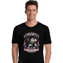 Load image into Gallery viewer, Daily_Deal_Shirts Premium Shirts, Unisex / Small / Black Villains Unite Maleficent
