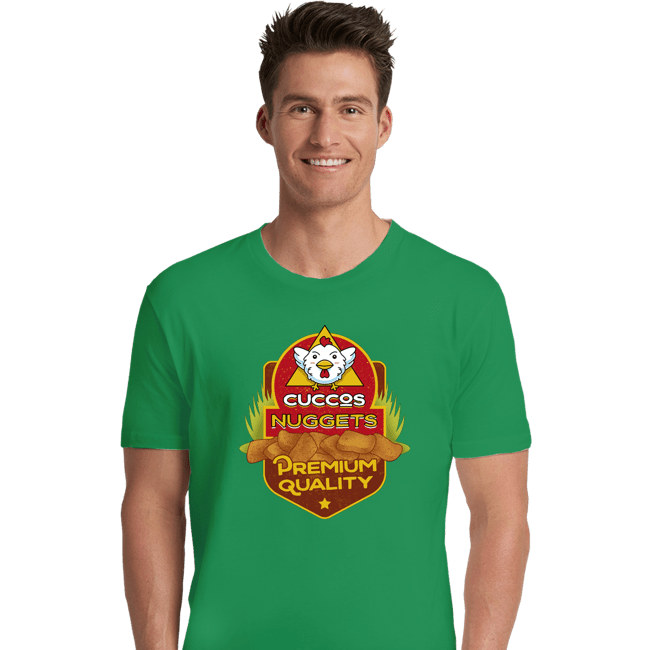Shirts Premium Shirts, Unisex / Small / Irish Green Cuccos Nuggets