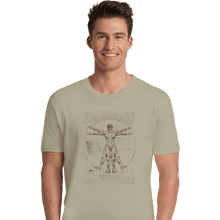 Load image into Gallery viewer, Shirts Premium Shirts, Unisex / Small / Natural Eren Vitruvian
