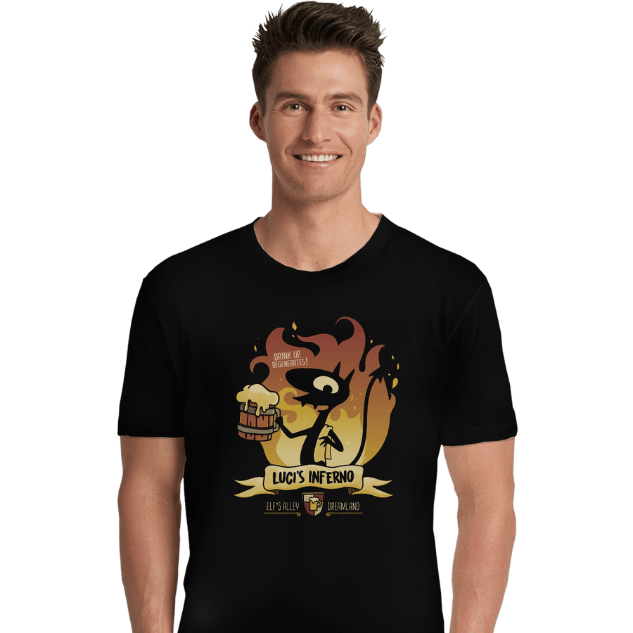 Shirts Premium Shirts, Unisex / Small / Black Luci's Inferno