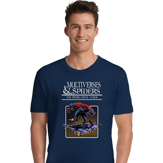 Secret_Shirts Premium Shirts, Unisex / Small / Navy Multiverses And Spiders
