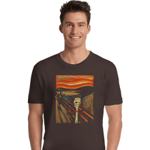 Load image into Gallery viewer, Shirts Premium Shirts, Unisex / Small / Dark Chocolate Screaming Forky
