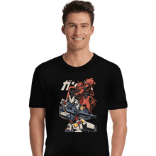 Load image into Gallery viewer, Shirts Premium Shirts, Unisex / Small / Black Zaku VS RX 78-2
