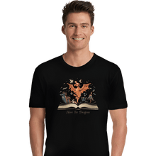 Load image into Gallery viewer, Daily_Deal_Shirts Premium Shirts, Unisex / Small / Black Here Be Dragons
