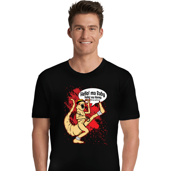 Daily_Deal_Shirts Premium Shirts, Unisex / Small / Black Hello Ma Baby
