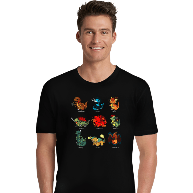 Shirts Premium Shirts, Unisex / Small / Black Dino Role Play
