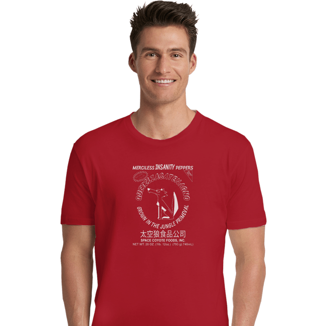 Daily_Deal_Shirts Premium Shirts, Unisex / Small / Red Space Coyote Sriracha