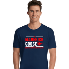 Load image into Gallery viewer, Shirts Premium Shirts, Unisex / Small / Navy Maverick And Goose

