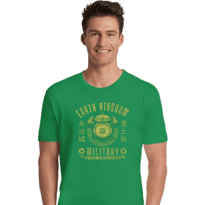 Shirts Premium Shirts, Unisex / Small / Irish Green Earth is Strong