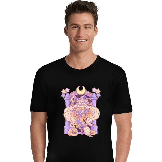 Shirts Premium Shirts, Unisex / Small / Black Sailor Halloween Moon