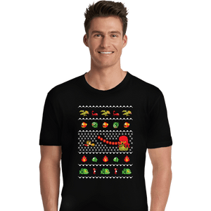 Shirts Premium Shirts, Unisex / Small / Black Alex Kidd In Christmas World