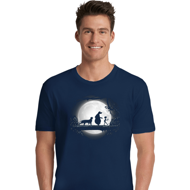 Shirts Premium Shirts, Unisex / Small / Navy Hakuna Matata In The Jungle