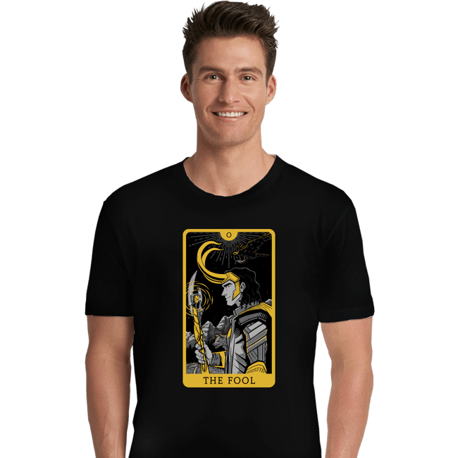 Shirts Premium Shirts, Unisex / Small / Black The Fool Tarot
