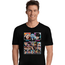 Load image into Gallery viewer, Shirts Premium Shirts, Unisex / Small / Black Time Fighters 1st VS 2nd
