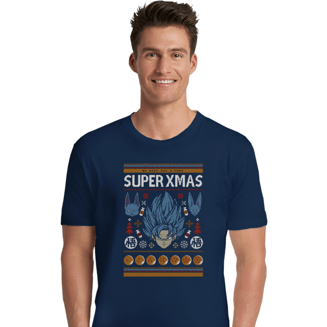 Shirts Premium Shirts, Unisex / Small / Navy Super Xmas