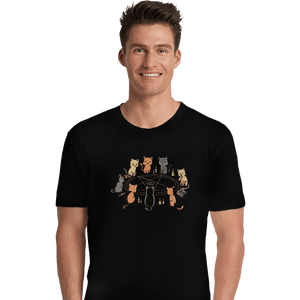 Shirts Premium Shirts, Unisex / Small / Black Cat Ritual