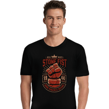Load image into Gallery viewer, Shirts Premium Shirts, Unisex / Small / Black Stone Fist Boxing

