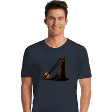 Load image into Gallery viewer, Shirts Premium Shirts, Unisex / Small / Dark Heather Dark Slingshot
