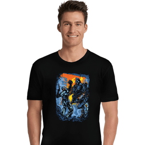 Secret_Shirts Premium Shirts, Unisex / Small / Black Robocop VS Robocain
