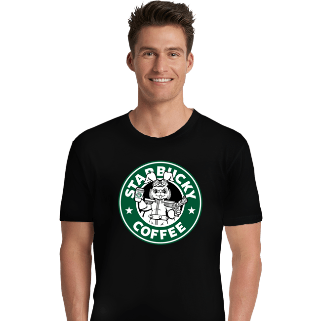 Shirts Premium Shirts, Unisex / Small / Black Starbucky Coffee