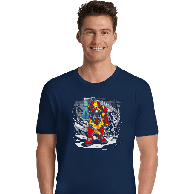 Shirts Premium Shirts, Unisex / Small / Navy Ridley Buster