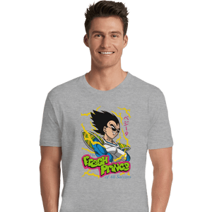 Shirts Premium Shirts, Unisex / Small / Sports Grey Fresh Prince Of All Saiyans