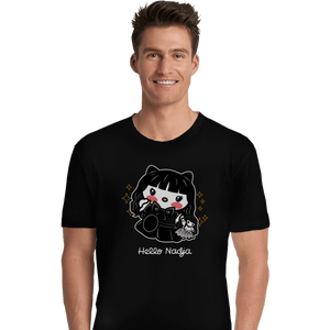 Shirts Premium Shirts, Unisex / Small / Black Hello Nadja