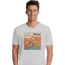 Load image into Gallery viewer, Shirts Premium Shirts, Unisex / Small / White Dig&#39;Em Frog

