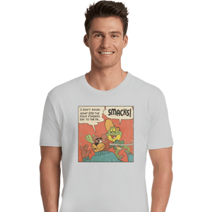 Shirts Premium Shirts, Unisex / Small / White Dig'Em Frog