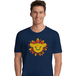 Shirts Premium Shirts, Unisex / Small / Navy King Of Leaves