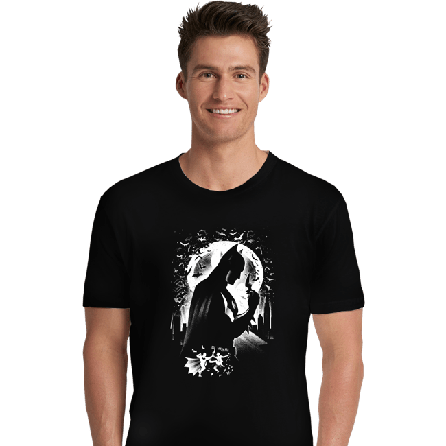 Sold_Out_Shirts Premium Shirts, Unisex / Small / Black Glowing I Am The Night