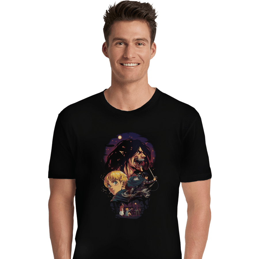 Shirts Premium Shirts, Unisex / Small / Black Wings Of Freedom