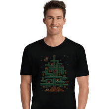 Load image into Gallery viewer, Shirts Premium Shirts, Unisex / Small / Black It&#39;s a Tree Mario

