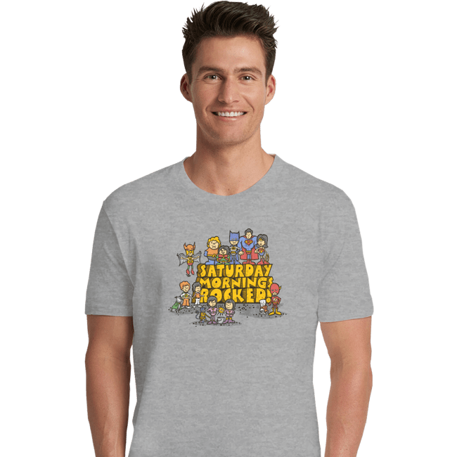 Daily_Deal_Shirts Premium Shirts, Unisex / Small / Sports Grey Saturday Mornings Rocked!