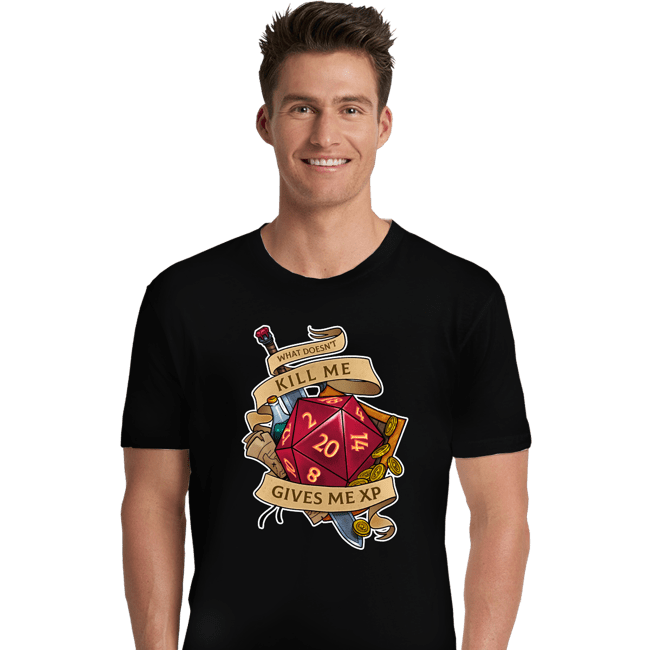 Secret_Shirts Premium Shirts, Unisex / Small / Black What Doesn't Kill Me