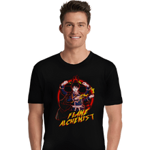 Load image into Gallery viewer, Shirts Premium Shirts, Unisex / Small / Black Flame Alchemist
