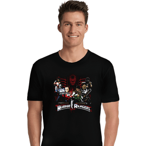 Secret_Shirts Premium Shirts, Unisex / Small / Black Mighty Horror Rangers