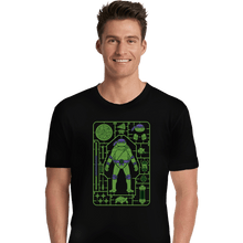 Load image into Gallery viewer, Daily_Deal_Shirts Premium Shirts, Unisex / Small / Black Donatello Model Sprue
