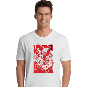 Daily_Deal_Shirts Premium Shirts, Unisex / Small / White Ninja Rival