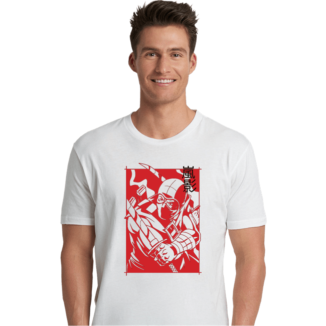 Daily_Deal_Shirts Premium Shirts, Unisex / Small / White Ninja Rival