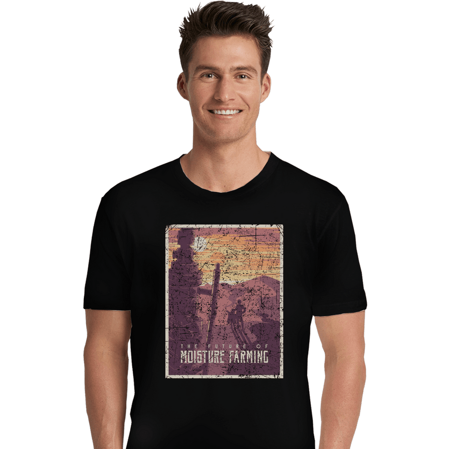 Shirts Premium Shirts, Unisex / Small / Black The Future Of Moisture Farming