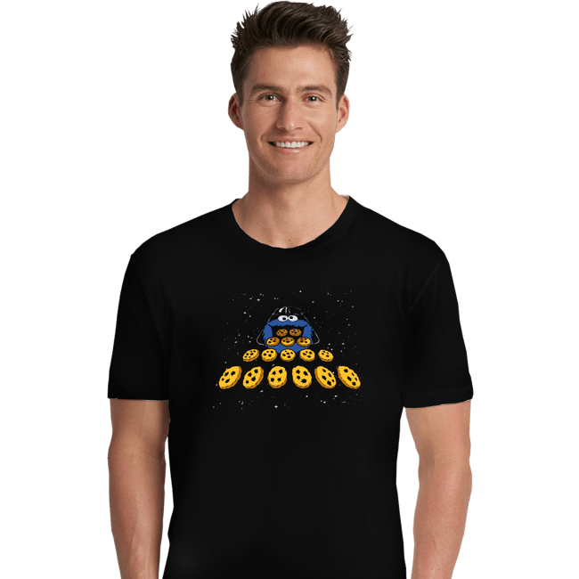 Secret_Shirts Premium Shirts, Unisex / Small / Black Cookie Vader