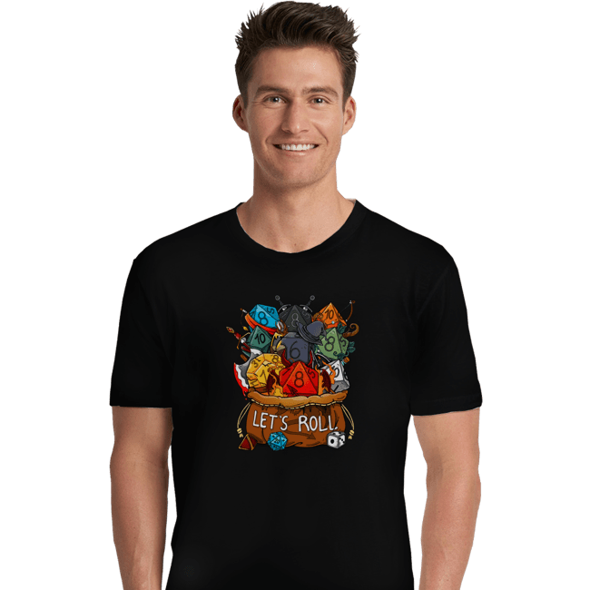 Daily_Deal_Shirts Premium Shirts, Unisex / Small / Black Let's Roll
