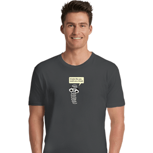 Secret_Shirts Premium Shirts, Unisex / Small / Charcoal Clippy