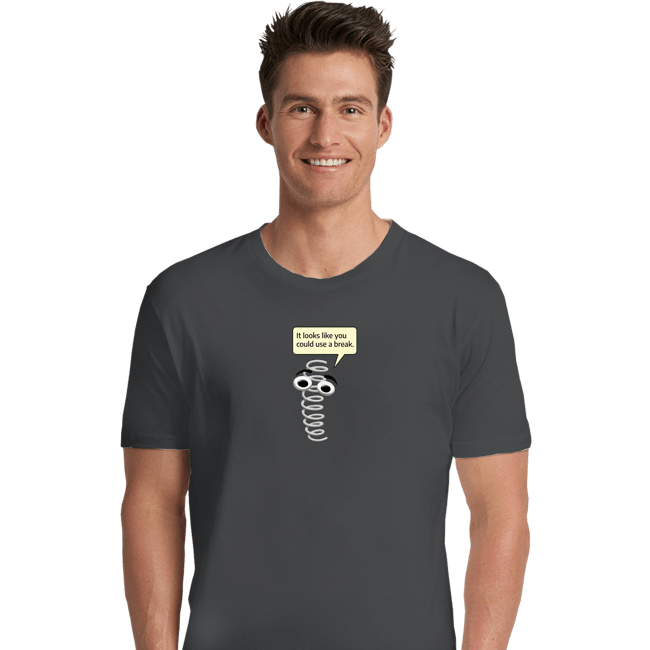 Secret_Shirts Premium Shirts, Unisex / Small / Charcoal Clippy