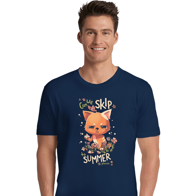 Daily_Deal_Shirts Premium Shirts, Unisex / Small / Navy Can We Skip To Summer Please