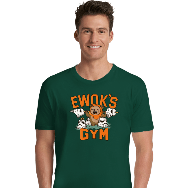 Daily_Deal_Shirts Premium Shirts, Unisex / Small / Forest Ewok's Gym