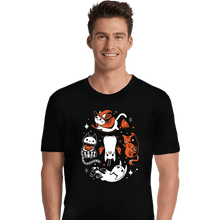 Load image into Gallery viewer, Daily_Deal_Shirts Premium Shirts, Unisex / Small / Black Spooky Kitty Crew
