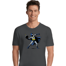 Load image into Gallery viewer, Secret_Shirts Premium Shirts, Unisex / Small / Charcoal Bat-sy

